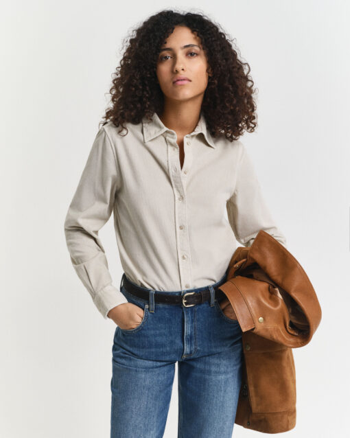 Woman Woman Corduroy Shirt Putty