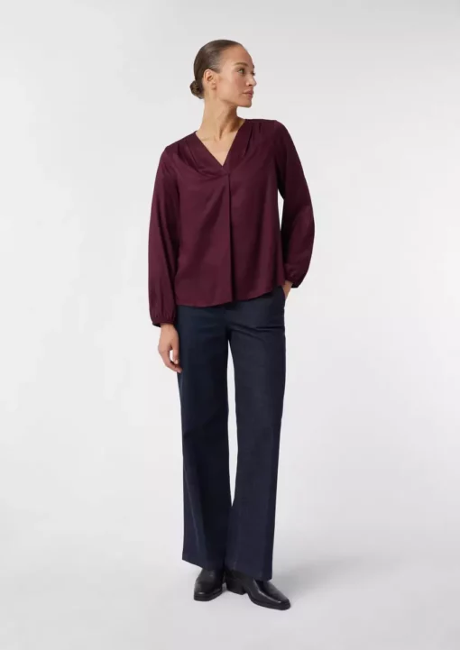Comma, Viscose Blouse Berry