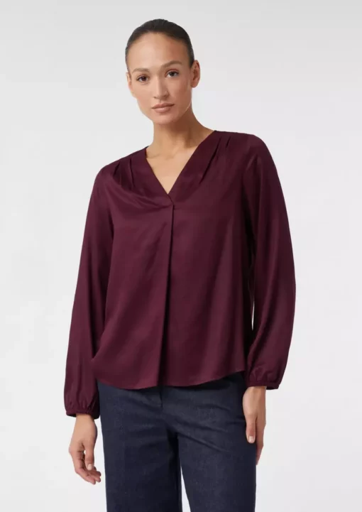 Comma, Viscose Blouse Berry