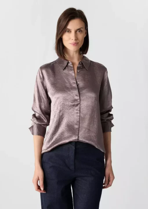 Comma, Satin Blouse Pink