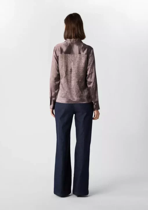 Comma, Satin Blouse Pink