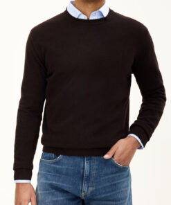 Oscar Jacobson Valter Roundneck Brown