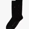 Tommy Hilfiger 2-Pack Polka Dot Socks Black