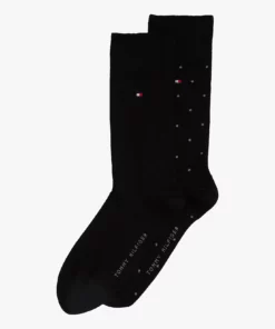 Tommy Hilfiger 2-Pack Polka Dot Socks Black