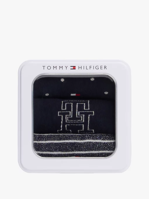 Tommy Hilfiger Woman 3-Pack Socks Gift Set Navy