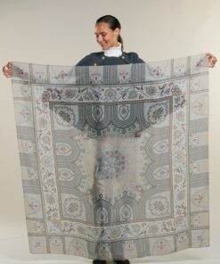 Stenströms Beige Patterned Scarf