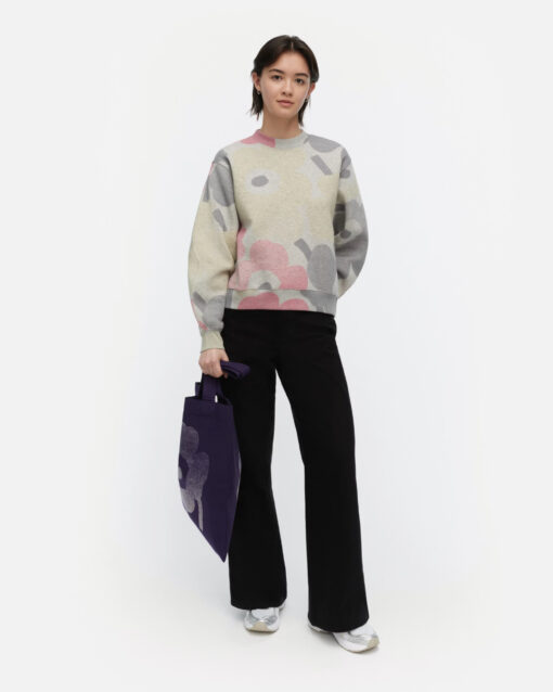 Marimekko Kioski Trilce Unikko Sweatshirt Grey