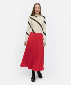 Marimekko Myy Piirto Unikko Skirt Red