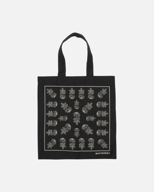 Marimekko Vankka Vihkiruusu Placement Bag Black