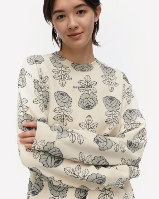 Marimekko Loisto Vihkiruusu Sweatshirt