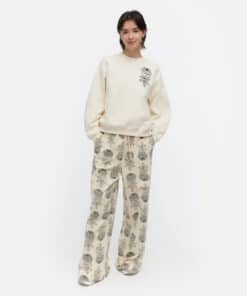 Marimekko Puuska Vihkiruusu Sweatpants Off White