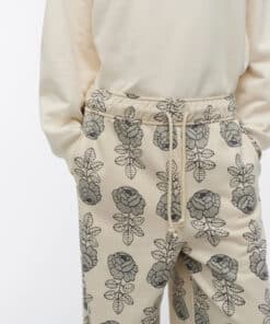 Marimekko Puuska Vihkiruusu Sweatpants Off White