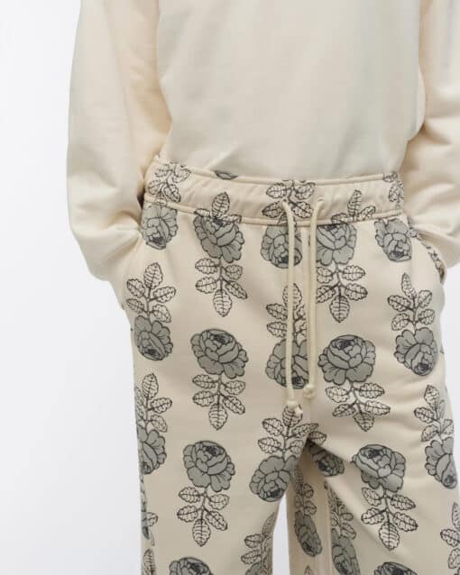 Marimekko Puuska Vihkiruusu Sweatpants Off White