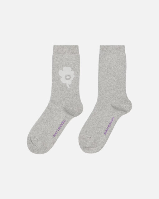 Marimekko Pirtti Unikko Socks Grey