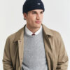 Gant Cotton Bleng Logo Beanie Marine