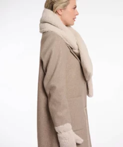 Rino & Pelle Asho Teddy Scarf Birch