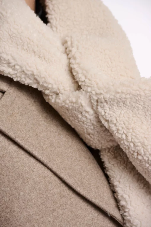 Rino & Pelle Asho Teddy Scarf Birch