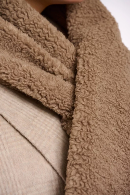 Rino & Pelle Asho Teddy Scarf Toffee