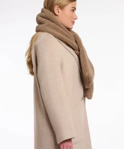 Rino & Pelle Asho Teddy Scarf Toffee