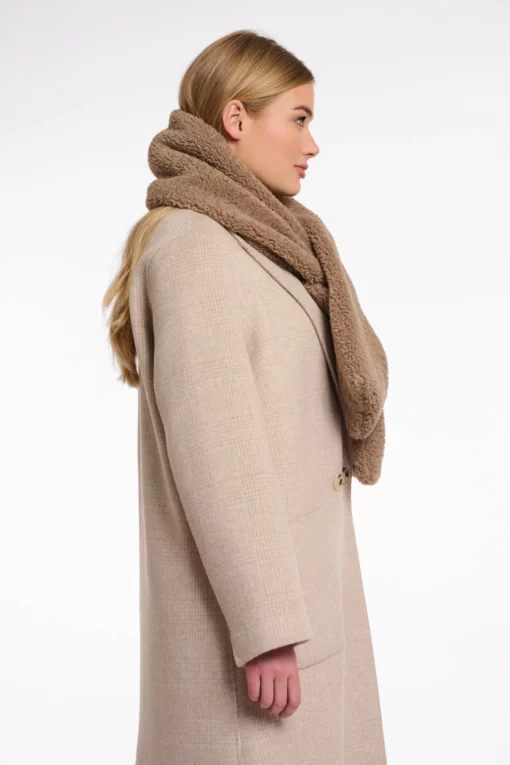 Rino & Pelle Asho Teddy Scarf Toffee