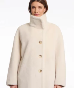 Rino & Pelle Cilou Faux Fur Coat Birch