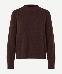 Samsøe Samsøe Anour O-neck Haute Black Coffee