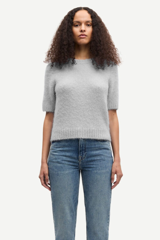 Samsøe Samsøe Sajeanne Top Light Grey