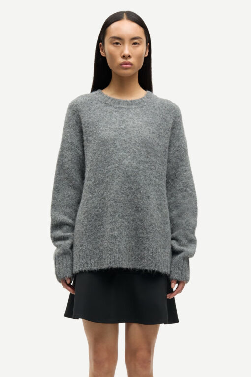 Samsøe Samsøe Sajeanne Sweater Iron Gate