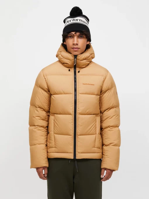 Peak Performance Rivel Down Jacket Men Sierra Sand
