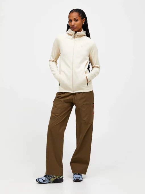 Peak Performance Rider Essentials Zip Hood Women Sand Fog