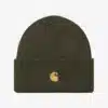 Carhartt WIP Chase Beanie Olive/Gold