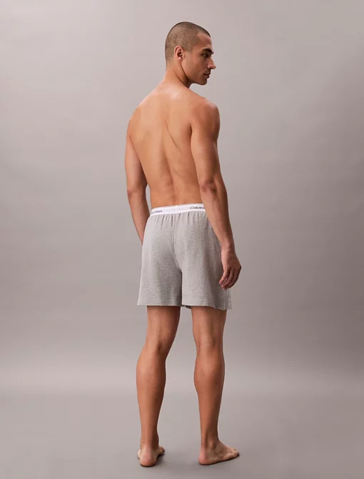 Calvin Klein Cotton Jersey Pyjama Shorts Grey Heather
