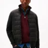 Tommy Hilfiger Smart Casual Mixed Texture Zip-Thru Jacket Black