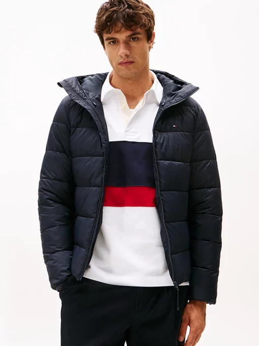 Tommy Hilfiger Water Repellent Thermal Ripstop Padded Jacket Navy blue
