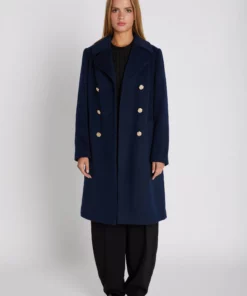 Rue de Femme Corinne coat Midnight