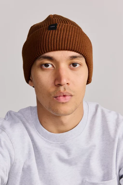 Makia Merino Cap Sepia