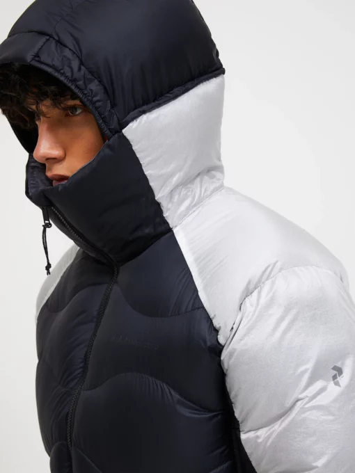 Peak Performance Helium Diamond Fuse Down Jacket Men Black /Antarctica