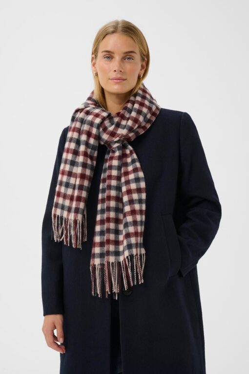 Part Two KithaPW Scarf Tawny Port Check