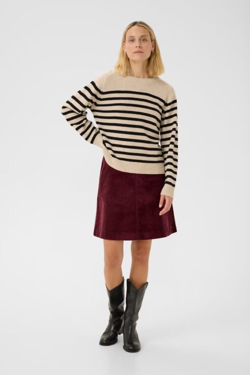 Part Two LingsPW Skirt Tawny Port