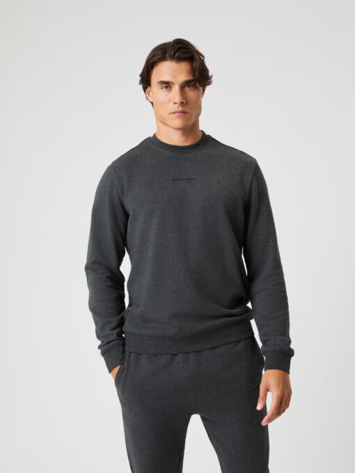 Björn Borg Borg Classic Sweatshirt Dark Gray Melange
