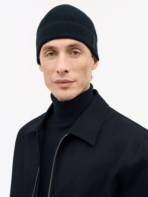 Tiger of Sweden Caldu Beanie Dark Blue