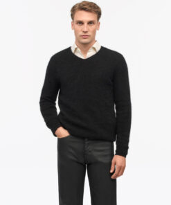 Tiger of Sweden Oliver Mohair Knit Pullover Black