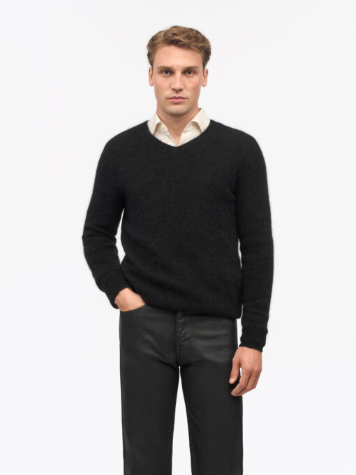 Tiger of Sweden Oliver Mohair Knit Pullover Black