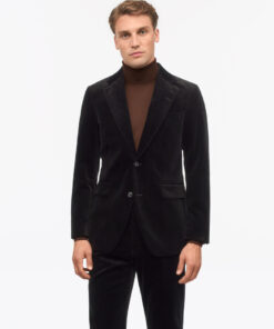 Tiger of Sweden Ease Slim Velvet Jacket Black
