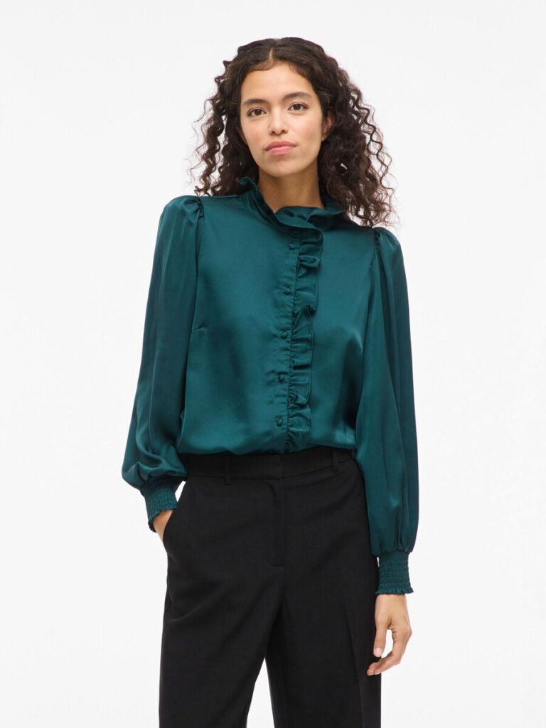 Vilutto Frill Shirt Ponderosa Pine
