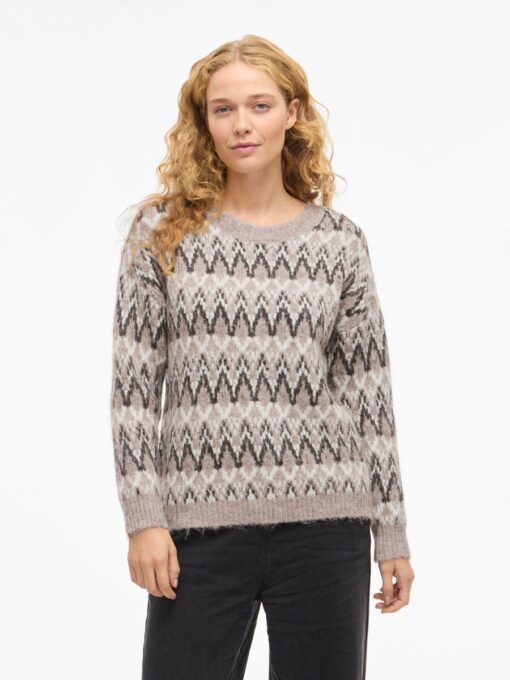 Vimargi Jacquard Knit Natural Melange
