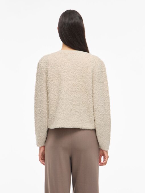 Vipaza Zipper Knit Cardigan Birch