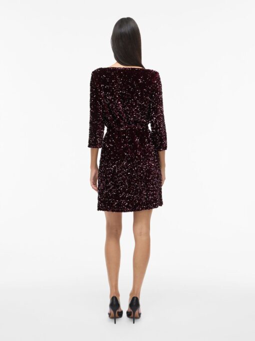 Vifaith Sequin Dress Fig