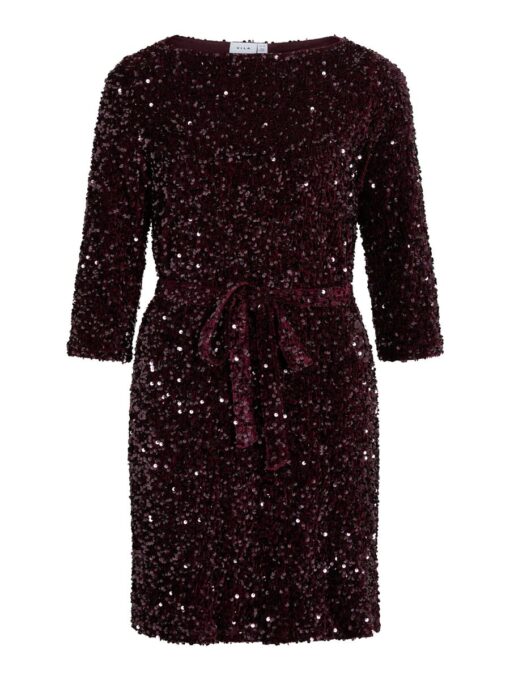 Vifaith Sequin Dress Fig