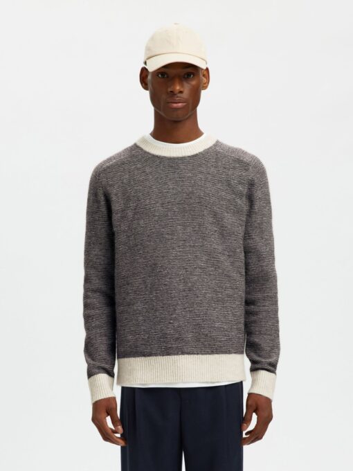 Slhrai Crew Neck Knit Demitasse